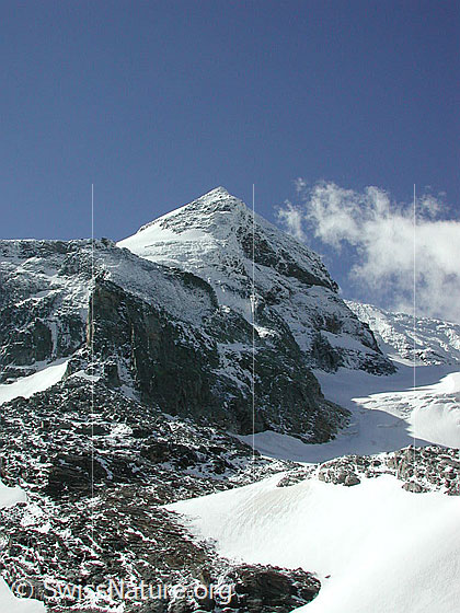 Foto: Unterhalb Steinijoch; Blick Richtung Hillehorn