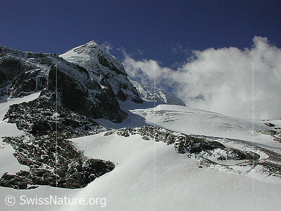 Foto: Unterhalb Steinijoch; Blick Richtung Hillehorn