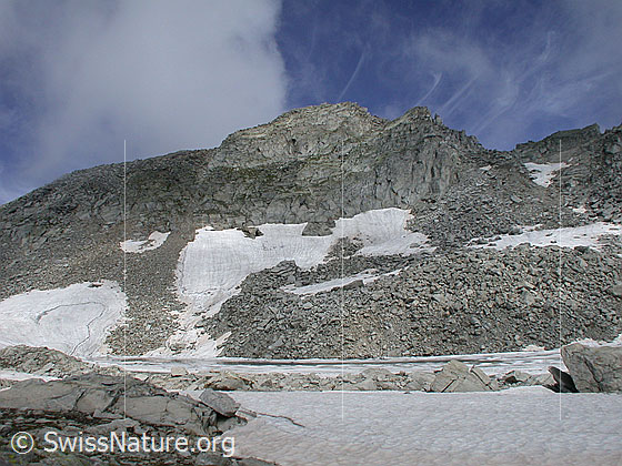 Foto: Schwarzsee am Fuss des Unters Schinhorn.