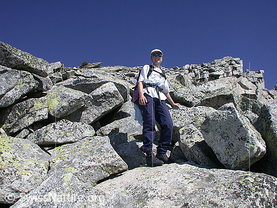 Foto: Im Abstieg vom Grossen Schinhorn