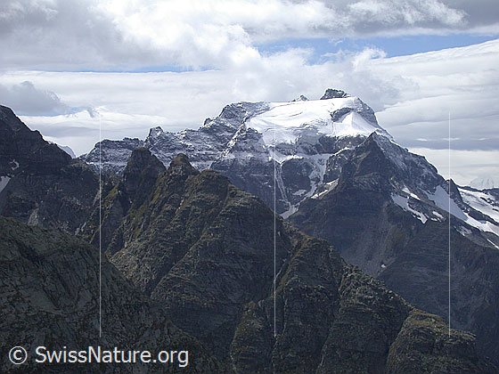 Foto: Blick vom Stockhorn Richtung W (Hillehorn)