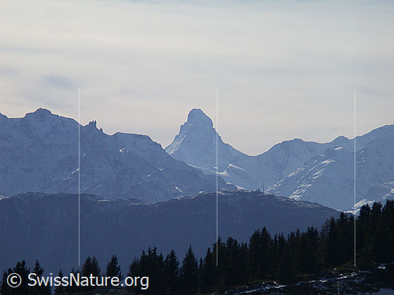 Foto: Matterhorn von NE (Bettmeralp)
