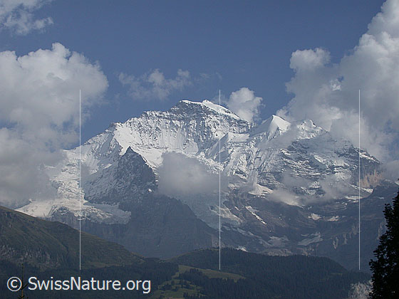 Foto: Jungfrau von NW. (Isenfluh)