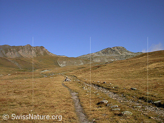Foto: Im Aufstieg zum Spitzhorli: Üssere Nanzlicke und Spitzhorli Pt. 2729.