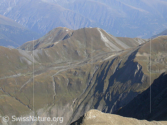 Foto: Blick vom Holzjihorn zum Chummehorn.