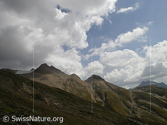 Foto: Turbechepf und Ofenhorn von W