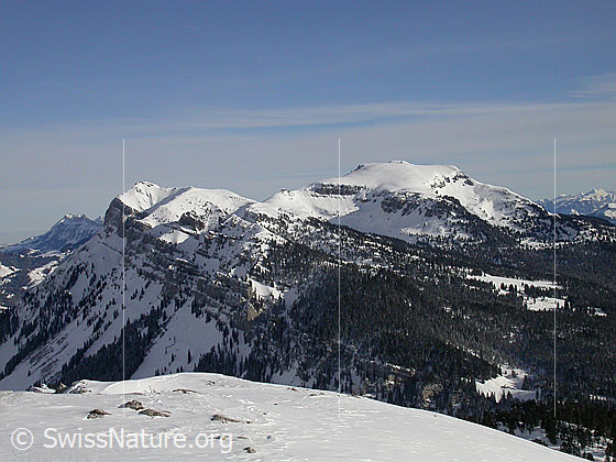 Foto: Sieben Hengste: Blick zu Hohgant West und Steinigi Matte