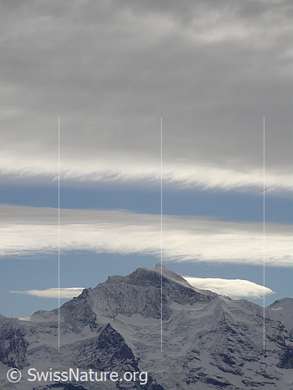 Foto: Sieben Hengste: Interessante Stimmung über der Jungfrau.