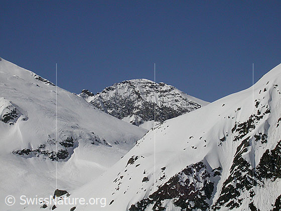 Foto: Oberhalb Mässersee: Blick über das Furggulti zum Helsenhorn.