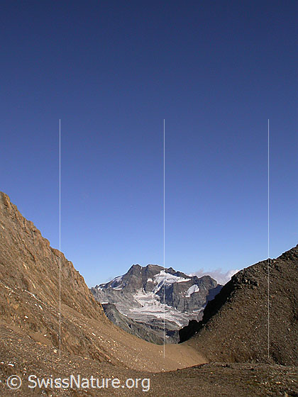 Foto: Ofenhorn. Links der 3. und rechts der 2. Turbechepf.