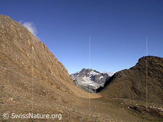 Foto: Ofenhorn. Links der 3. und rechts der 2. Turbechepf.