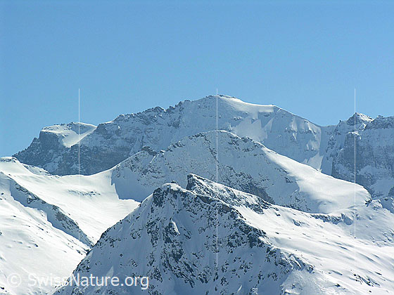 Foto: Helsenhorn, Wannihorn und Stockhorn.