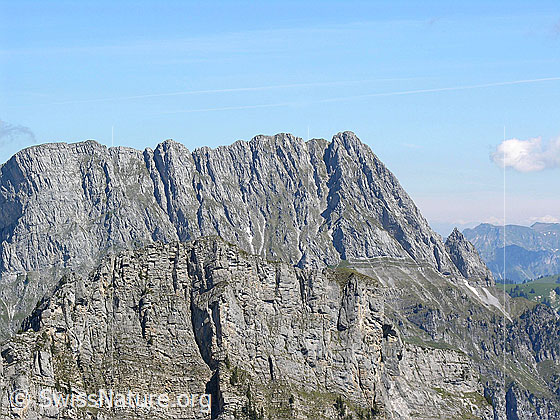 Foto: Oberhalb Grimmi Furggi: Blick über das Chalberhöri zum Seehore.
