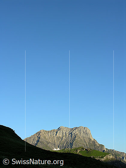 Foto: Ärmighorn im Morgenlicht