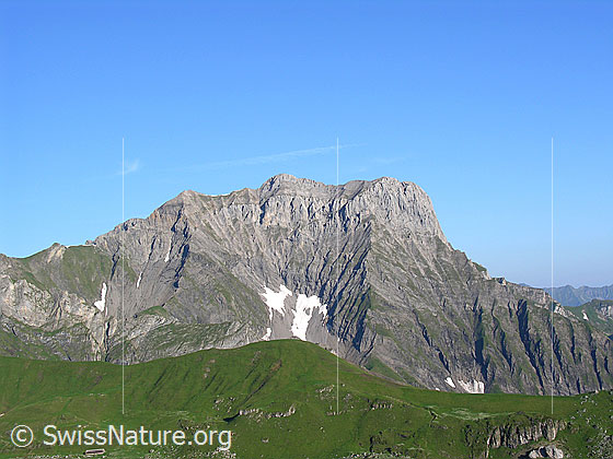 Foto: Ärmighorn und Chistihubel von NW.