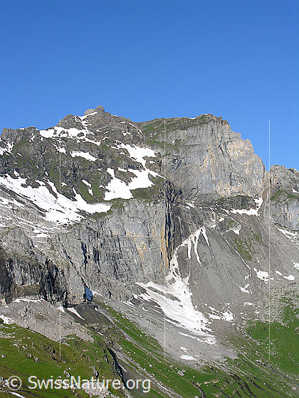 Foto: Blick von der Dündeegg zum Dündenhorn.
