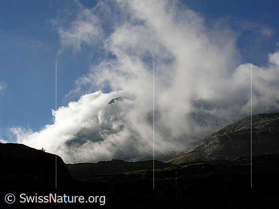 Foto: Morgenstimmung am Albrunhorn.