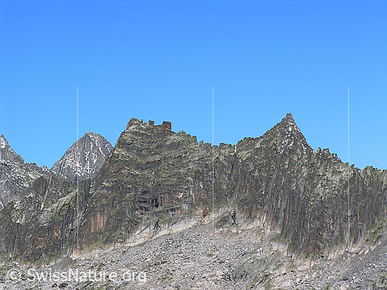 Foto: Blick vom Sidelhorn zum Hiendertelltihorn und Brandlammhorn