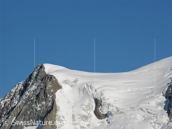 Foto: Kleines Aletschhorn von S (Sparrhorn)