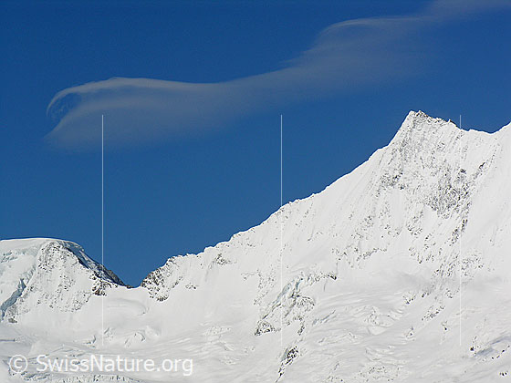 Foto: Alphubel, Mischabeljoch und Täschhorn von E.