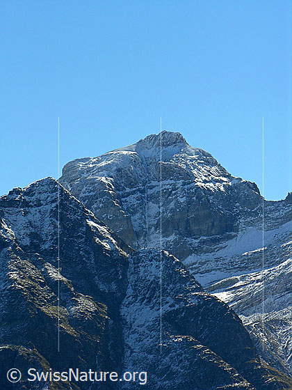 Foto: Gipfel des Meiggerhons: Blick zu Wannihorn und Scherbadung.