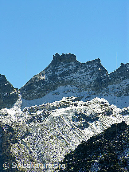 Foto: Blick vom Meiggerhorn zum Gischihorn.