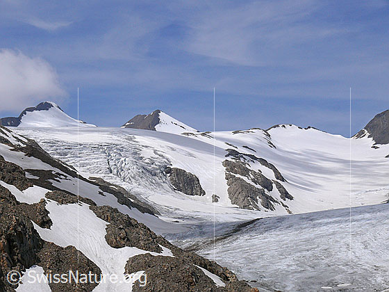 Foto: Blinnenhorn und Griesgletscher.