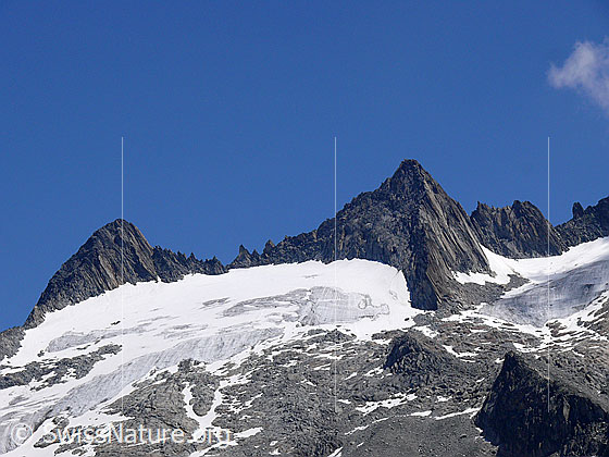 Foto: Gärstenhörner und Gärstengletscher.