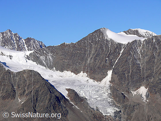 Foto: Balfrin und Bidergletscher.