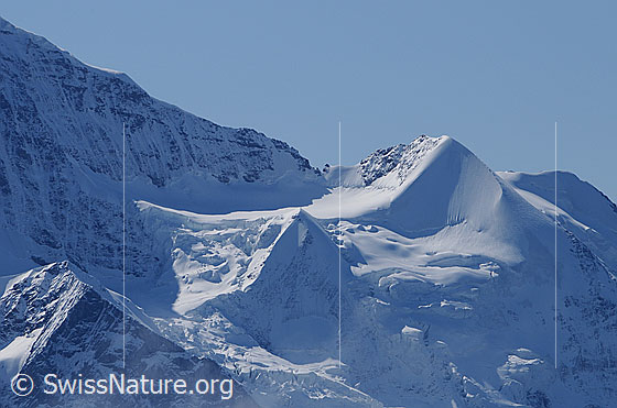 Foto: Schneehorn, Chlys Silberhorn und Silberhorn
Gletscher: Giesengletschere und Silbermulde
