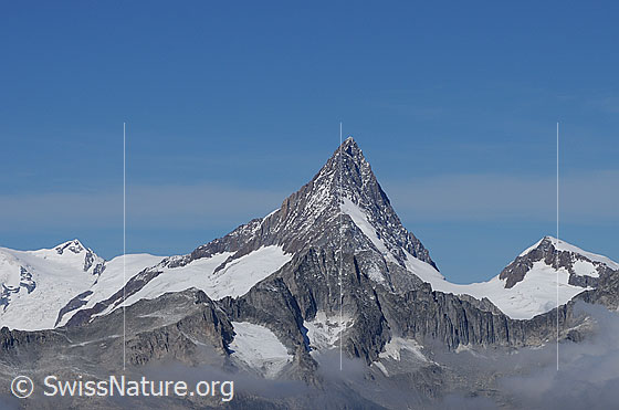 Foto: Finsteraarhorn und Studerhorn vom Holzjihorn