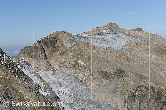 Foto: Giglistock und Giglistockgletscher.