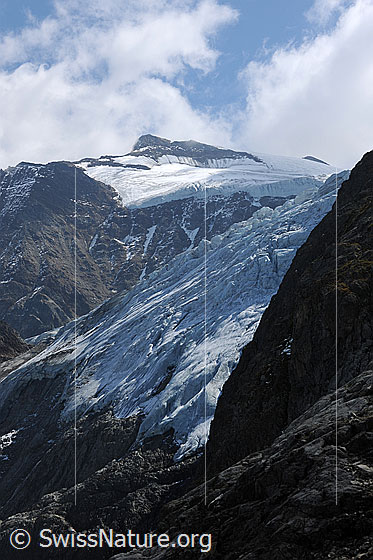 Foto: Sustenhorn und Steigletscher (Steingletscher).