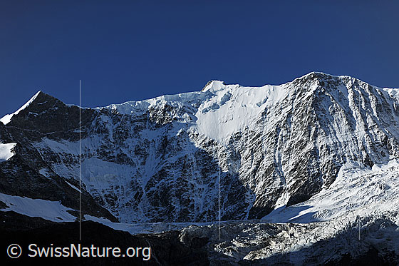Foto: Ochs, Gross Fiescherhorn und Walchergrat.