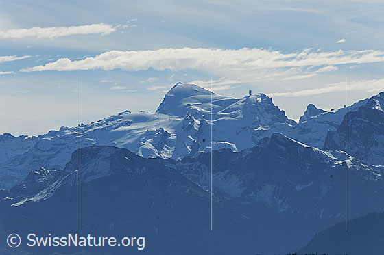 Foto: Titlis und Titlisgletscher (Galtiberggletscher).