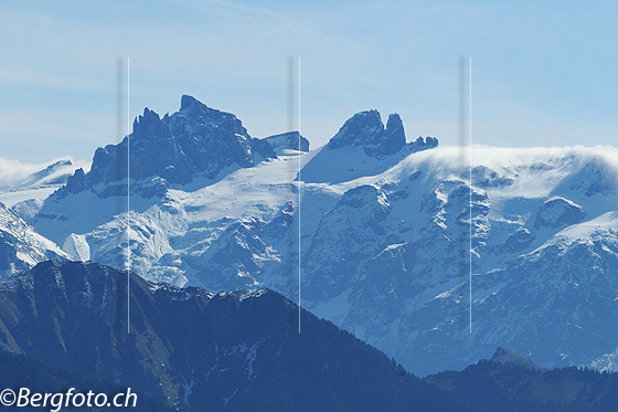 Foto: Gross Spannort und Chli Spannort.