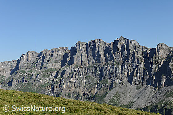 Foto: Rot Nossen, Signalstock und Jegerstöck.