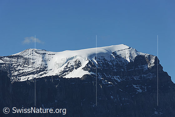 Foto: Bifertenstock
Gletscher: Oberster Teil des Limmernfirn.