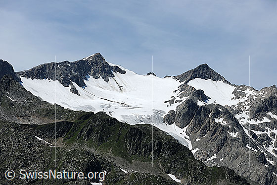 Foto: Gigilistock und Taleggligletscher.