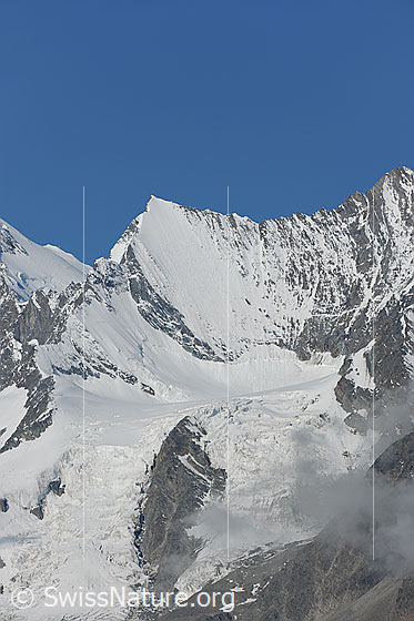 Foto: Lenzspitze und Hohbalmgletscher.