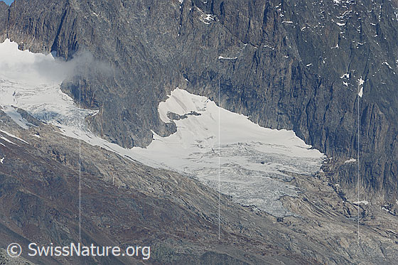 Foto: Ärlengletscher (Stand 8.2011)
