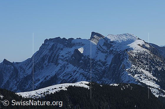 Foto: Pilatus von der Stäfeliflue.