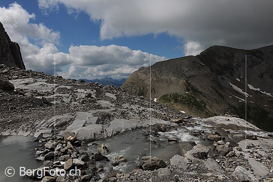 Foto: Gletschervorfeld Chilchligletscher.