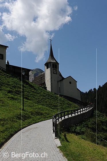 Foto: Kirche Wilere, Binn / Schmidigehischere