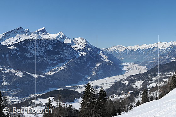 Foto: Blick vom Hasliberg Richtung Brienzersee.