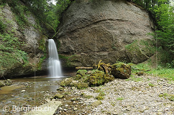 Foto: Wasserfall (Langzeitbelichtung)