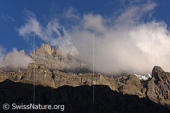 Foto: Wolken am Doldenhorn.
