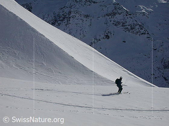Foto: Abfahrt vom Gandhorn