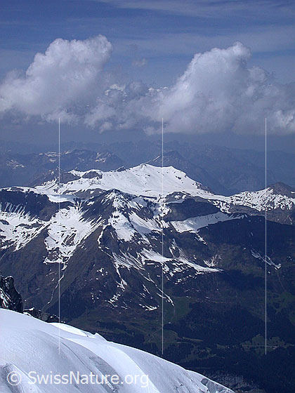 Foto: Blick vom Jungfraujoch Richtung Schwalmere.