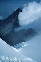 DIA87017: Wolkenstimmung am Lagginhorn